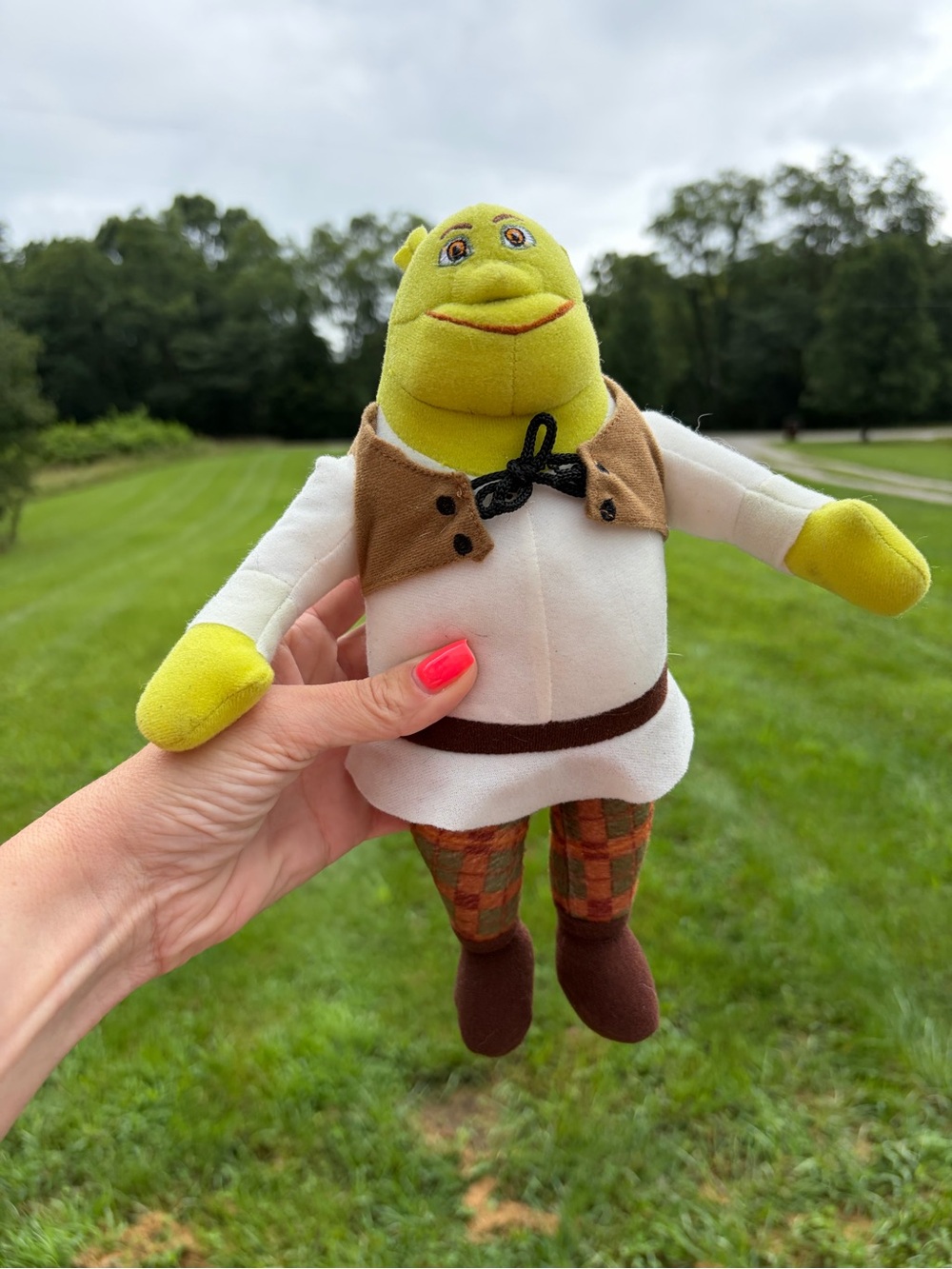 Dreamworks Shrek Plush 2017 Ogre Toy Doll Stuffed Animal  Toy 10”